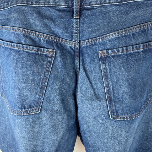 NWT: old navy High-Waisted Slouchy Straight Cut-Off Jean Shorts $35 - Picture 11 of 12